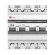 Фотография Автоматический выключатель 4P  6А (D) 4,5kA ВА 47-63 EKF PROxima, артикул mcb4763-4-06D-pro