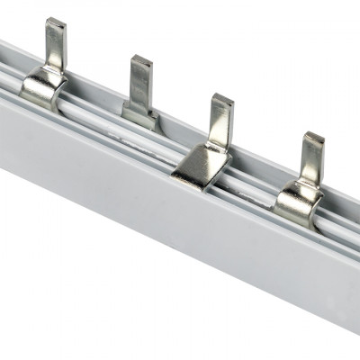 Фотография Шина соединительная типа PIN для 3-ф нагр. 100А 54 мод. EKF PROxima, артикул pin-03-100