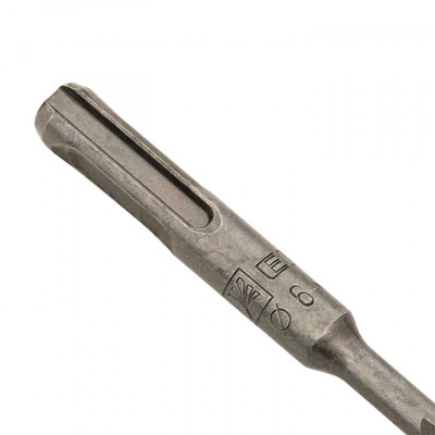 Фотография Бур по бетону SDS-plus 6х110 мм (4 резца)(4S спираль)EKF Expert, артикул db-6-110-4x4