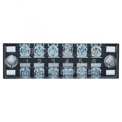 Фотография Терминал клеммный TB-1506 до 1,5 мм2 15A 6 клеммных пар EKF PROxima, артикул tb-1506