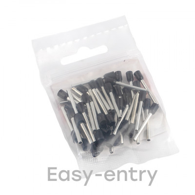 Фотография Наконечник штыревой втулочный  НШвИ 1,5-18 (50шт.) EKF, артикул nhvi-1.5-18