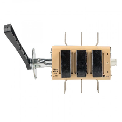 Фотография Выключатель-разъединитель ВР32У-35В71250 250А 2 направ.с д/г камерами съемная левая/правая рукоятка MAXima EKF PROxima, артикул uvr32-35b71250