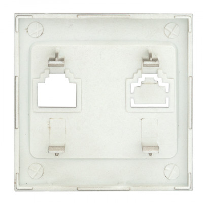Фотография Валенсия лицевая панель розетки Phone 1-местная кашемир EKF PROxima, артикул EST01-L-034-40