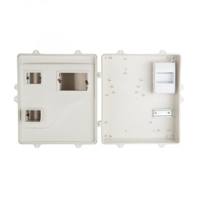 Фотография ЩУРн-П 3/7 с КМПН (370х325х105) IP55 EKF Basic, артикул pb-3/7-55-bas