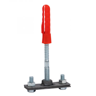 Фотография Держатель фасадный для полосы 50 мм, L=100мм, HZ EKF PROxima, артикул lp-31508