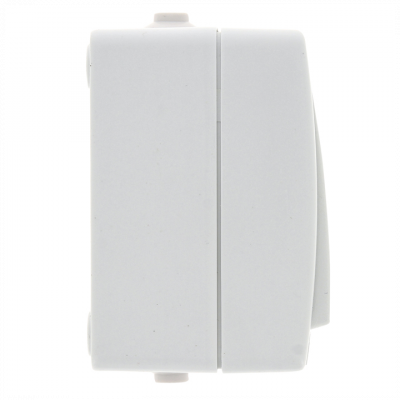 Фотография Венеция Выключатель 1 -клавишный 10А IP54 белый EKF, артикул EVV10-021-10-54