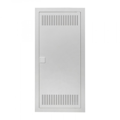 Фотография Дверь металлическая с перфорацией для щита Nova 4 габарит IP40 EKF PROxima, артикул nv-door-pm-4