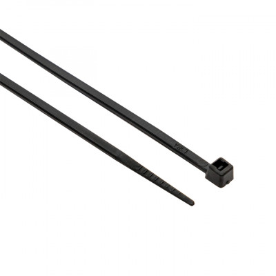 Фотография Хомут P6.6 стандартный (ч), 3.6x140 (100шт) FlexLock PROxima, артикул plc-fl-ctsb-3.6x140