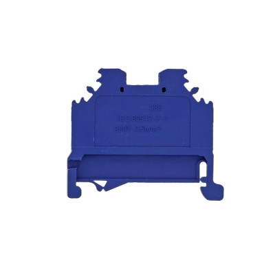 Фотография Колодка клеммная пружинная JXB-S-10 57А синяя EKF PROxima, артикул plc-jxb-s-10b