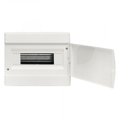 Фотография Щит распределительный ЩРВ-П-12 SlimBox белая дверца IP41 EKF PROxima, артикул sb-v-12w