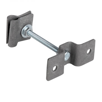 Фотография Держатель проводника на гор. и верт. пов., L=80мм, Ni EKF PROxima, артикул lp-35080-ni