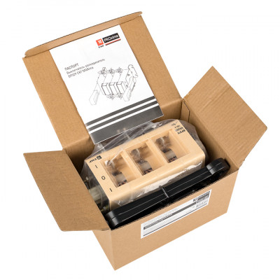 Фотография Выключатель-разъединитель ВР32У-31А71220 100А 2 направ. с д/г камерами несъемная левая/правая рукоятка MAXima EKF PROxima, артикул uvr32-31a71220