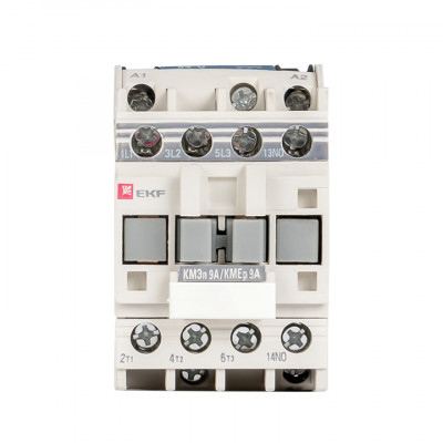 Фотография Контактор КМЭп малогабаритный  9А 24В DC 1NO EKF PROxima, артикул ctr-s-9-24-p