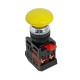 Фотография Кнопка AEA-22 желтая NO+NC Грибок EKF PROxima, артикул pbn-aea-o