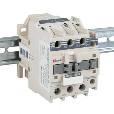 Фотография Контактор КМЭ малогабаритный 32А 380В 1NO EKF PROxima, артикул ctr-s-32-380