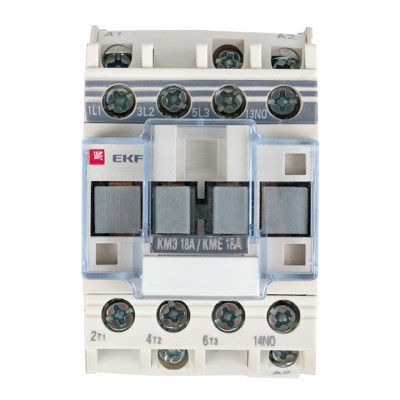 Фотография Контактор КМЭ малогабаритный 18А 220В 1NO EKF PROxima, артикул ctr-s-18-220