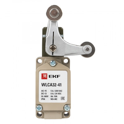 Фотография Концевой выключатель без самовозврата WLCA32-41  EKF PROxima, артикул LSE-WLCA32-41