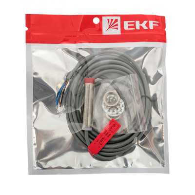 Фотография Бесконтактный индуктивный датчик PROXIS-2-12-04-N-NO-2, артикул PROXIS-2-12-04-N-NO-2