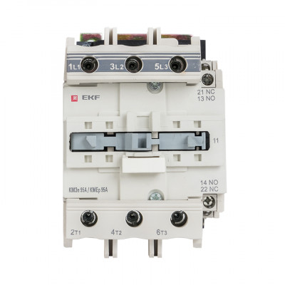 Фотография Контактор КМЭп малогабаритный 95А 24В DC 1NO 1NC EKF PROxima, артикул ctr-s-95-24-nc-p