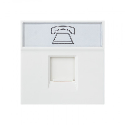 Фотография Розетка RJ11, 2 модуля EKF, артикул E2MT01-134-10