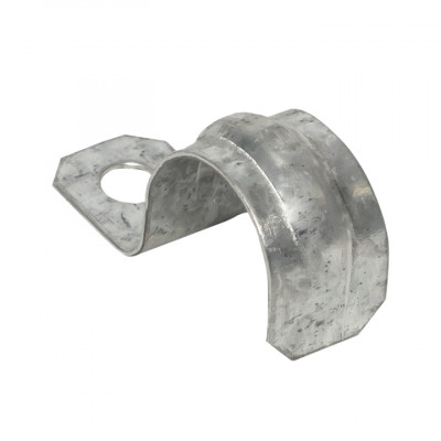 Фотография Скоба металлическая однолапковая d19-20 мм (10 шт) EKF PROxima, артикул sm-1-19-20-r