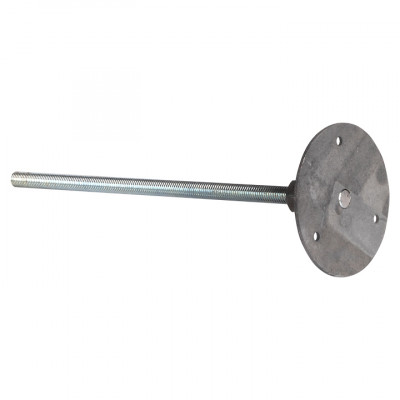 Фотография Точка заземления. закладная  D=80мм, резьба М12, L=200мм EKF PROxima, артикул gc-e1004