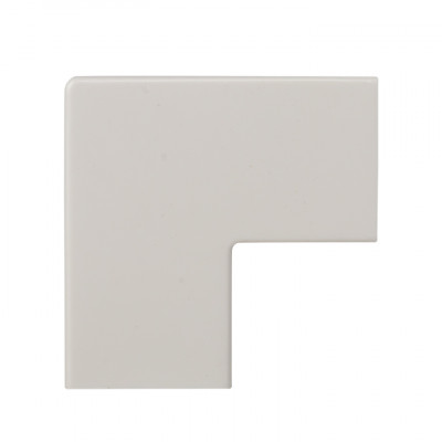 Фотография Поворот 90 гр. (20х10) (4 шт) белый EKF-Plast, артикул abw-20-10x4