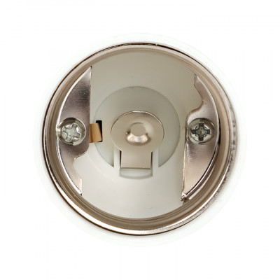 Фотография Переходник E27-E40 бел. EKF PROxima, артикул AD-E27-E40-w