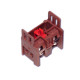 Фотография Контакт дополнительный для светосигнальной арматуры NC бордовый EKF PROxima, артикул pbn-01-r