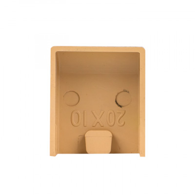 Фотография Заглушка (20х10) (4 шт) светлое дерево EKF-Plast, артикул ecl-20-10x4