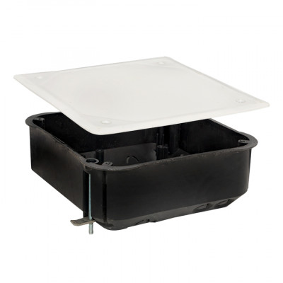 Фотография Коробка распаячная  КМП-020-008 для полых стен (115х115х45) с металлическими лапками IP20 EKF PROxima, артикул plc-kmp-020-008