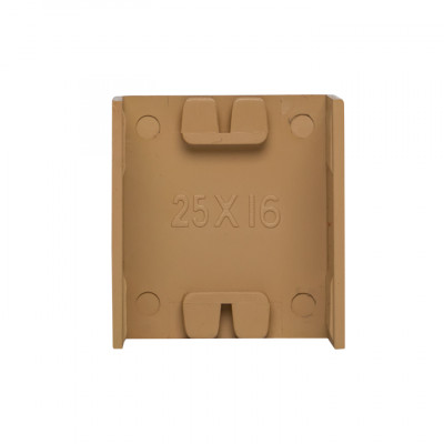 Фотография Соединитель (25х16) (4 шт) светлое дерево EKF-Plast, артикул conl-25-16x4