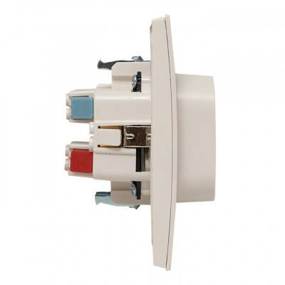 Фотография Стокгольм Розетка 2-местная с/з 16А белая с защ. штор. EKF PROxima, артикул EXR16-128-10