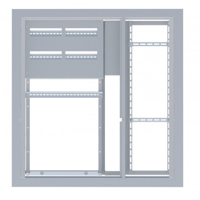 Фотография Щит этажный 2 квартиры усиленный (1000х960х157) IP31 EKF Basic, артикул mb02-v-2-bas