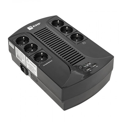 Фотография Источник Бесперебойного Питания Линейно-интерактивный  E-Power Home 800 ВА PROxima, артикул SSW-800