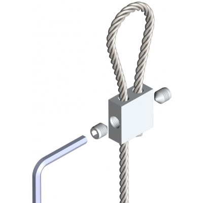 Фотография Замок для троса EKF, артикул zmtr