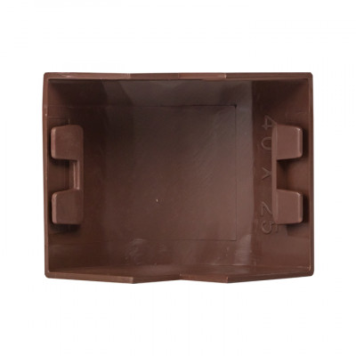 Фотография Угол внешний (40х25) (4 шт) темное дерево EKF-Plast, артикул obd-40-25x4