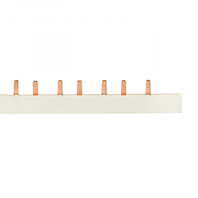 Фотография Шина соединительная типа PIN для 2-ф нагр. 63А 54 мод. EKF PROxima, артикул pin-02-63