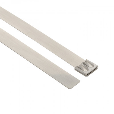 Фотография Хомут AISI 316 из нержавеющей стали, 12x680 (100 шт.) FlexLock PROxima, артикул plc-fl-tss-316-12x680