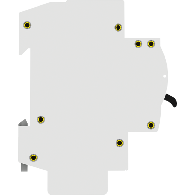 Фотография Устройство защиты от дугового пробоя (УЗДП) с автоматическим выключателем 2P 50А (C) 4,5кА 72 мм EKF PROxima, артикул afdd-2-50C-72-pro