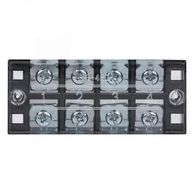 Фотография Терминал клеммный TB-4504 до 4,5 мм2 45A 4 клеммные пары EKF PROxima, артикул tb-4504