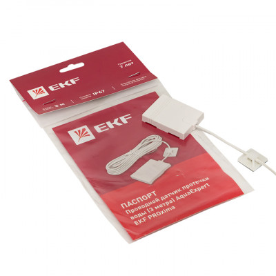 Фотография Проводной датчик протечки воды (3 метра) EKF, артикул AquaExpert-sensor-3