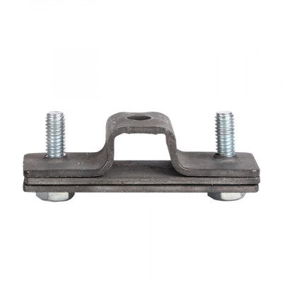 Фотография Держатель для полосы с нерж. болтами 2 пластины, HZ EKF PROxima, артикул lp-31540-2