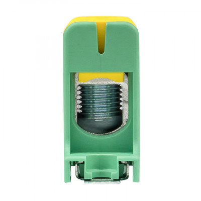 Фотография Клемма силовая вводная КСВ 16-95 желто-зеленая EKF PROxima, артикул plc-kvs-16-95-y-green