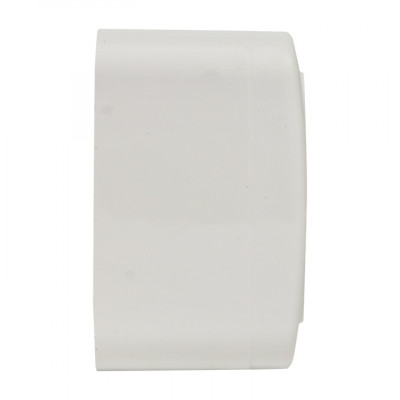 Фотография Минск Розетка 2-местная ОП 16А с заземлением белая EKF Basic, артикул EGR16-128-10