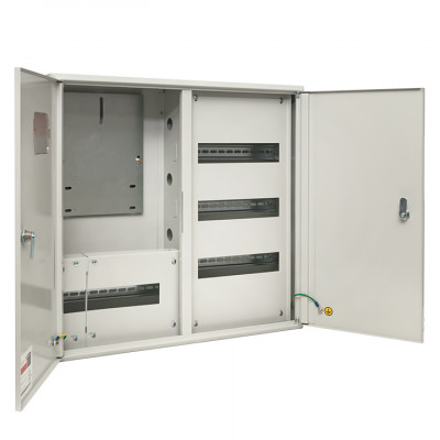 Фотография Щит учетно-распред. навесной ЩУРн 3/48 двухдверный (580х620х165) IP31 EKF PROxima, артикул mb23-3/48-2