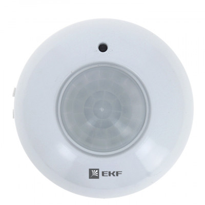 Фотография ИК датчик движения потолочный 1200Вт 360гр. до 6м IP20 MS-20B EKF PROxima, артикул dd-ms-20B