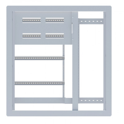 Фотография Щит этажный ЩЭ 5 кв. (1000х950х140) IP31 EKF Basic, артикул mb08-v-5-bas