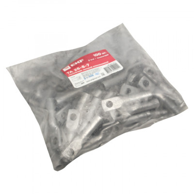 Фотография Наконечник силовой алюминиевый  ТА 25-8-7 EKF PROxima, артикул dl-25-8-7