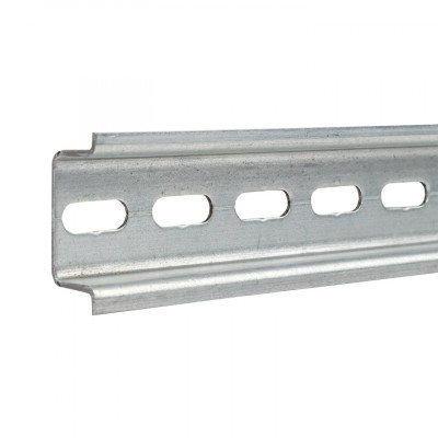 Фотография DIN-рейка усиленная 1,5 мм. перфорированная 35х15х225 мм. EKF PROxima, артикул tdr-22.5